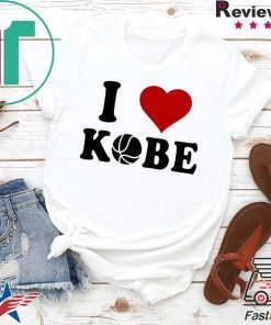 Rock Scythe - I Love Kobe Basketball Tribute T-Shirt