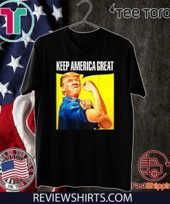 Rosie Keep America Great Donald Trump 2020 T-Shirt
