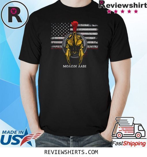 Spartan American Flag T-Shirt