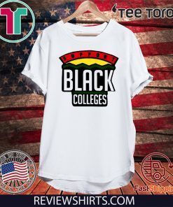 Support Black College Shirt