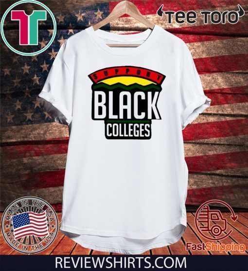 Support Black College Shirt