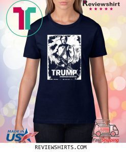 TRUMP AMERICAN BADA$$ Anti Liberal Democrat Impeachment T-Shirt