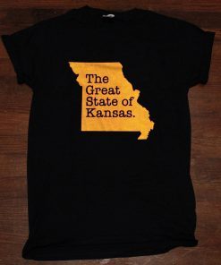 The Great State Of Kansas Tee Shirts