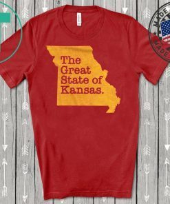 The Great State Of Kansas City Chiefs T-Shirt