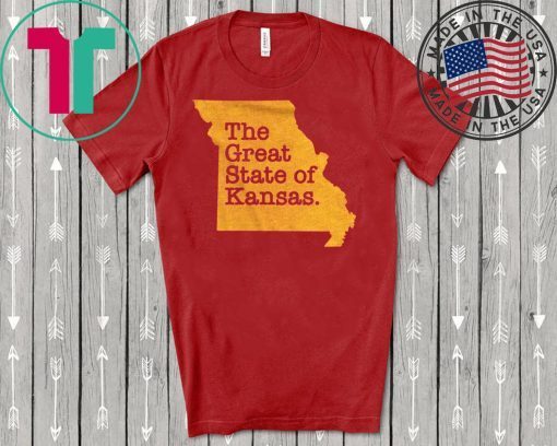 The Great State Of Kansas City Chiefs T-Shirt