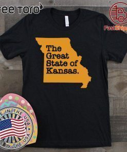 Womens The Great State Of Kansas City Chiefs super bowl Tee Shirt