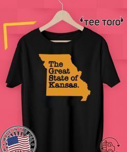 KANSAS CITY CHIEFS SHIRT - THE GREAT STATE OF KANSAS HOT T-SHIRT