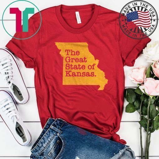 The Great State Of Kansas T-Shirt