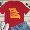The Great State Of Kansas T-Shirt Kansas City Champion