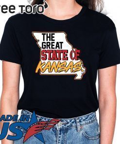 The Great State of Kansas Football 2020 T-Shirt