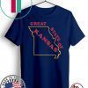 The Great State of Kansas Missouri 2020 T-Shirt