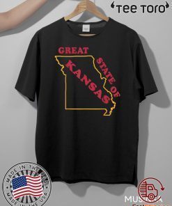 The Great State of Kansas Missouri 2020 T-Shirt