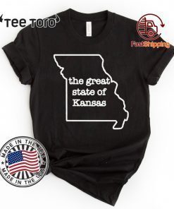 The Great State of Kansas kansas city chiefs Shirt