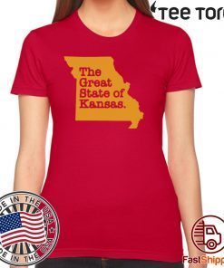 The Great State of Kansas or Missouri T-Shirt