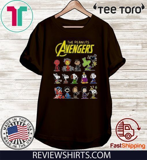 The Peanuts Avengers Characters 2020 T-Shirt