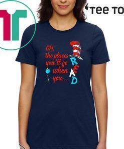 The Places You'll Go When You Read 2020 T-Shirt