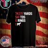 6 Rings 1 GOAT T-Shirt - New England Football