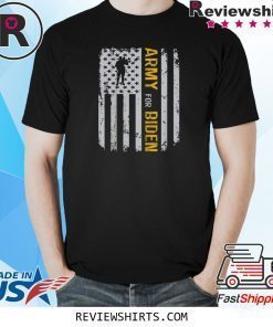 Army Election For Biden USA Army Vintage T-Shirt