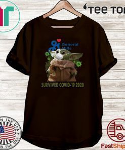 Baby Yoda General Mills Survived Covid19 2020 Shirt