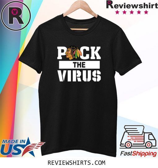 Chicago Blackhawks Puck The Virus Shirt