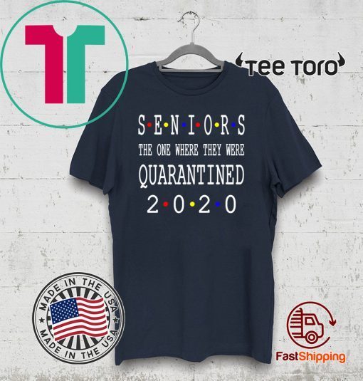 Class Of 2020 Graduation Senior Funny Quarantine - Senior 2020 Shit Getting Real For T-Shirt