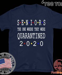 Class Of 2020 Graduation Senior Funny Quarantine Senior 2020 Shit Getting Real Shirts