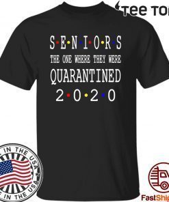 Class Of 2020 Graduation Senior Funny Quarantine Senior 2020 Shit Getting Real Shirts