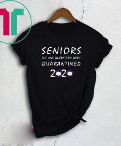 Official Class Of 2020 Graduation Senior Quarantine Shirt