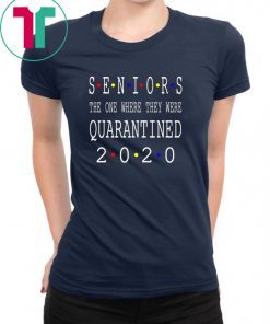 Class Of 2020 Graduation Senior Funny Quarantine – Senior 2020 Shit Getting Real Shirt