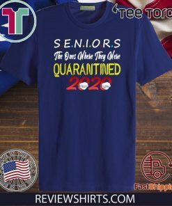 Class Of 2020 Quarantined Graduation Class Funny Quarantine 2020 T-Shirt
