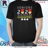 Class of 2020 Quarantined Seniors Flu Virus Quarantine Grad Shirt