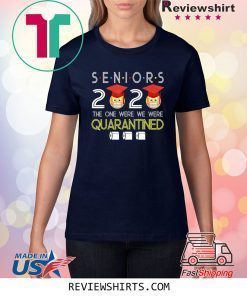 Class of 2020 Quarantined Seniors Flu Virus Quarantine Grad Shirt
