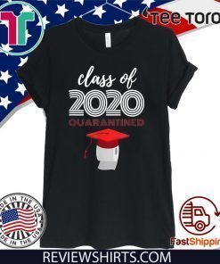 Class of 2020 Toilet Paper Quarantined Virus Quarantine Shirt T-Shirt