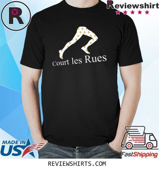 Court les Rues White Fleur de Lis Shirt