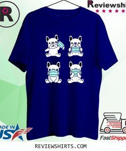 Dog Medical Face Mask French Bulldog Virus Pet Breed Doodle Shirt