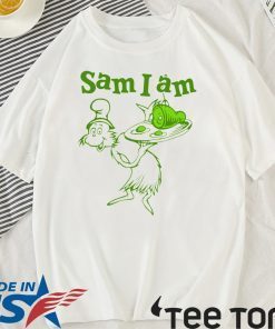 Dr Seuss Sam I Am Green Eggs And Ham Shirt