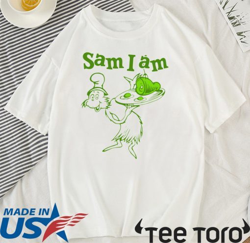 Dr Seuss Sam I Am Green Eggs And Ham Shirt