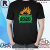 Dumpster Fire 2020 Funny Trash Can Garbage Fire Worst Year T-Shirt