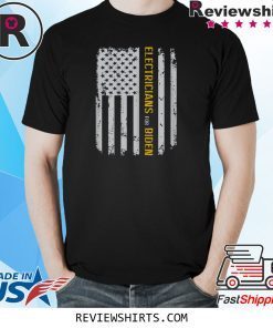 Electricians Election For Biden Electrician Vintage T-Shirt