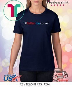 #FlattenTheCurve Flatten The Curve Virus Prevention Shirt