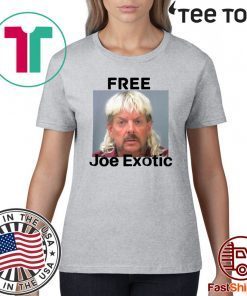 Free Joe Exotic Tiger King Raglan Baseball Shirt