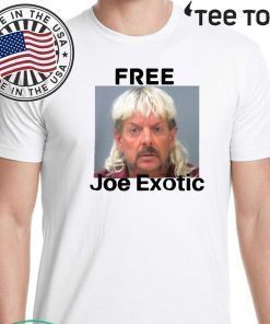 Free Joe Exotic Tiger King Raglan Baseball Shirt
