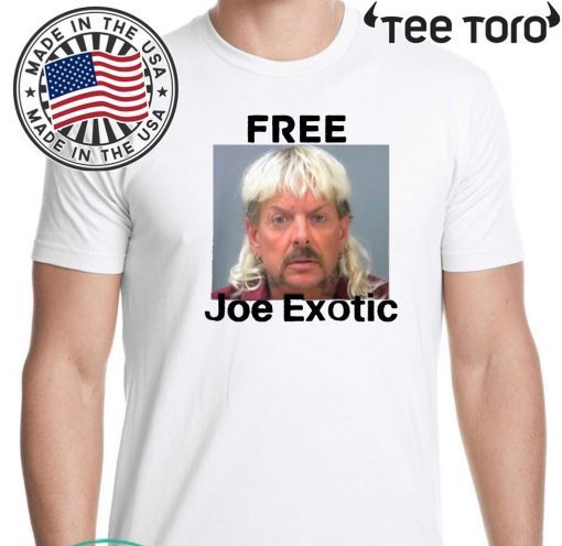 Free Joe Exotic Tiger King Raglan Baseball Shirt