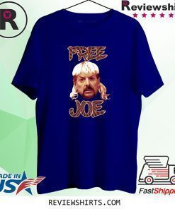 Free Joe Exotic Tiger King Pop Art Shirt