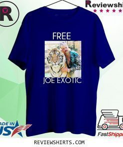 Free Joe Exotic Tiger King Shirt