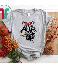 Goats Bandana Farm Animal Lover Funny Goat Graphics Shirt
