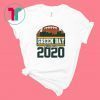 Green Bay Skyline Retro Football TShirt 2020 Wisconsin Sports Shirt