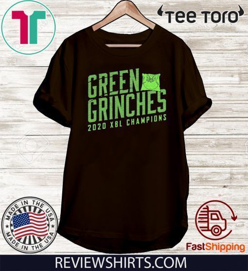 Green Grinches 2020 XBL Champions Shirt