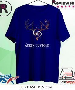Greid Customs US Flag Deer Head Shirt