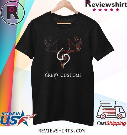 Greid Customs US Flag Deer Head Shirt